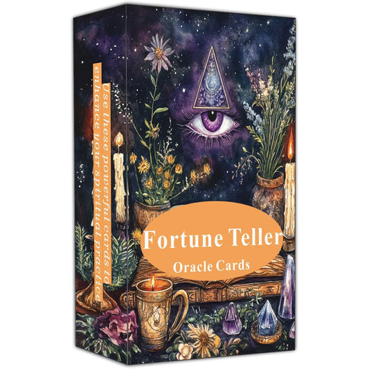 Watercolor Fortune Teller Oracle Cards (70 x 120mm)