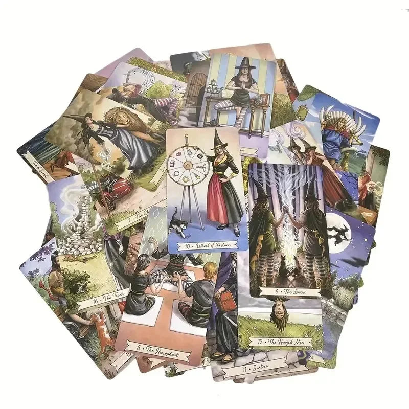 Everyday Witch Tarot Deck (78-Card Set)
