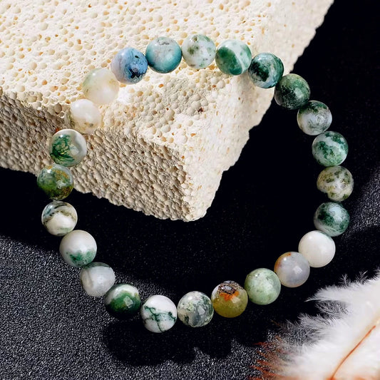 Natural Stone Symbolic Beaded Bracelet Collection
