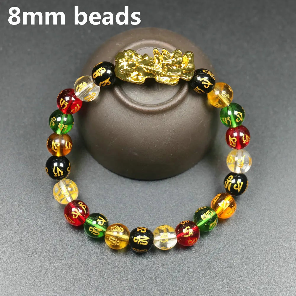 Feng Shui Five Elements Pixiu Wealth Bracelet
