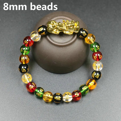 Feng Shui Five Elements Pixiu Wealth Bracelet