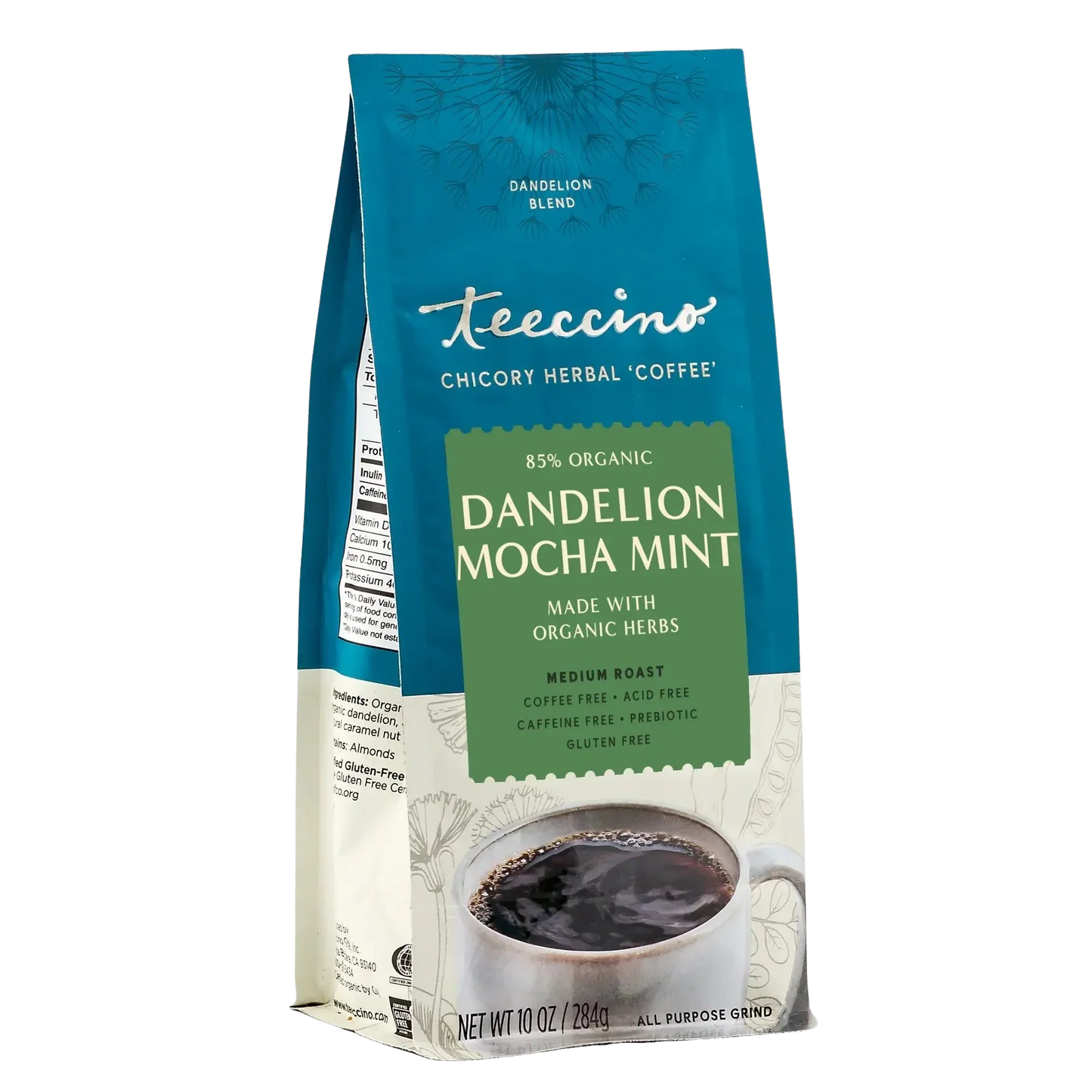 Dandelion Mocha Mint Herbal Coffee