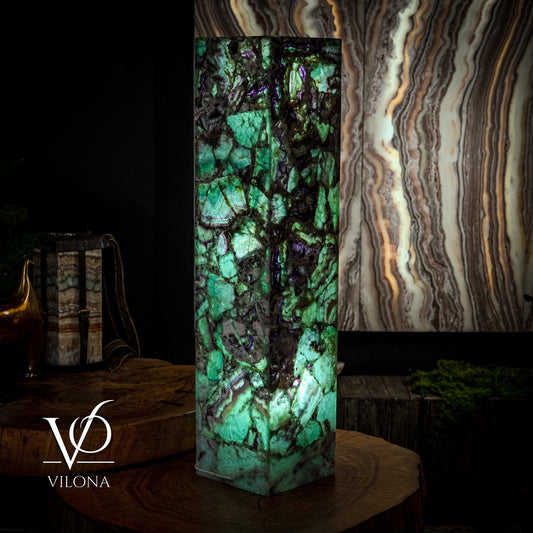 Fluorite Crystal Floor Lamp #8